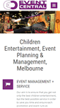 Mobile Screenshot of eventcentral.com.au